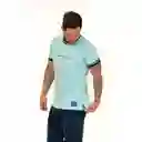 Camiseta Slim Fit C/r Menta