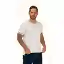 Camiseta Slim Fit C/r Blanca