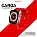 Smartwatch Mobulaa H8 Ultra Pantalla Hd Bluetooth 5.0 Ip67 Rojo