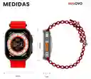Smartwatch Mobulaa H8 Ultra Pantalla Hd Bluetooth 5.0 Ip67 Rojo