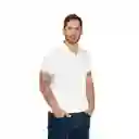 Camiseta Polo Slim Fit Beige