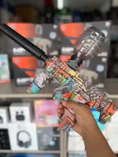 Ametralladora Mp7 De Hidrogel