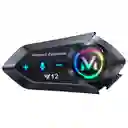 Intercomunicador Casco Moto Y12 Radio Fm Bluetooth Auricular