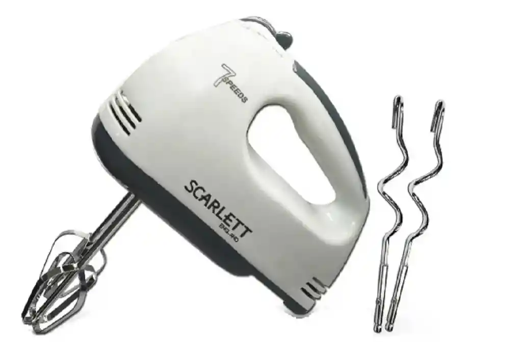 Scarlett 2023 Batidora De Mano Eléctrica 7 Velocidades Color Blanco Frecuencia 0