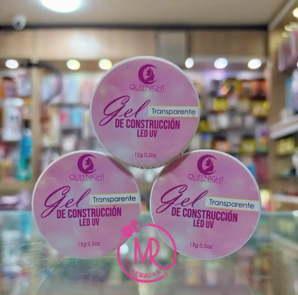 Gel De Construcción Queenight Para Uñas En Tono Transparente (uv/led)
