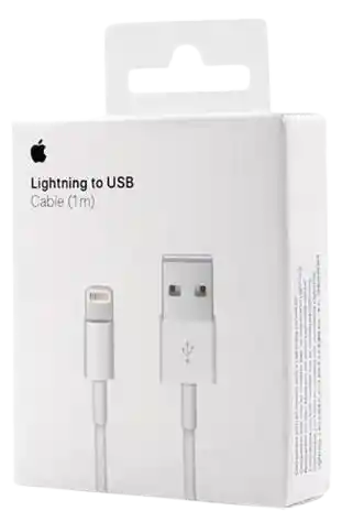 Cable Apple Original Para Iphone Usb A Lightning 1 Metro