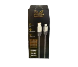 Cable Usb - Tipo C Reforzado De Carga Rapida Y Alta Calidad