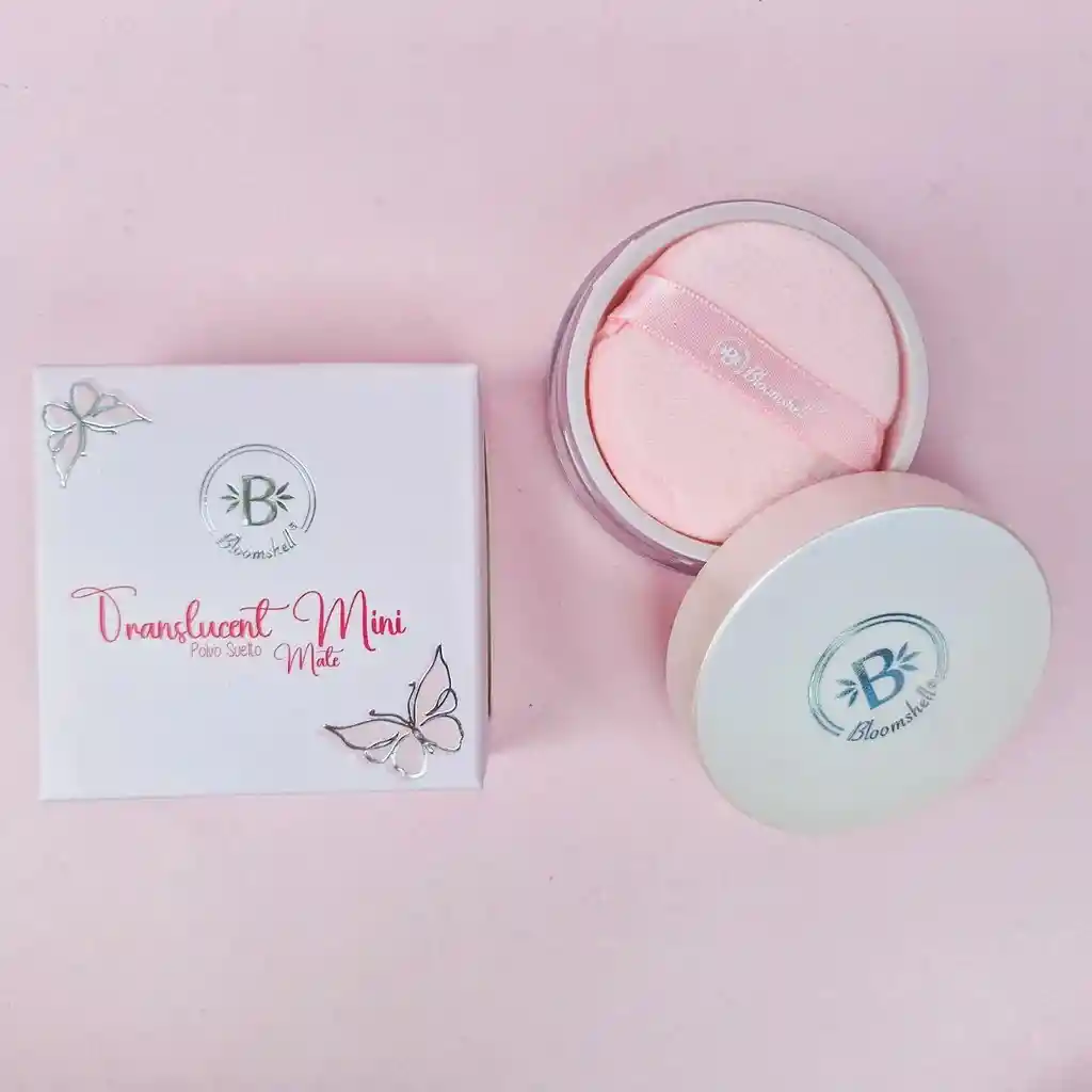Polvo Suelto Traslúcido Bloomshell Mini Mate