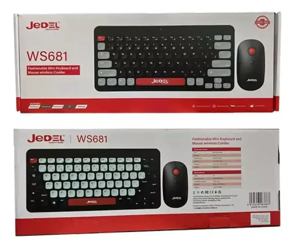 Combo Inalámbrico Ws681 Jedel