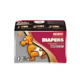 Pañales Para Perro Dedechables Hushpet Talla Xl Por 12 Unidades