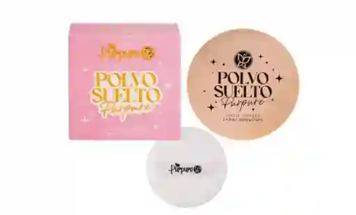 Polvo Suelto Tono 01 Rostro Maquillaje Profesional Purpure