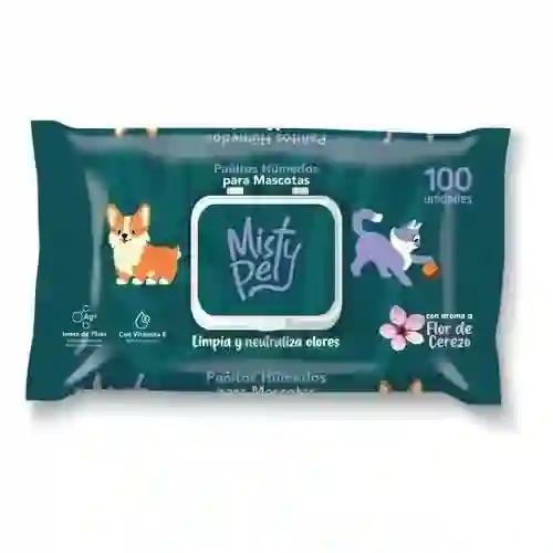 Pañitos Húmedos Mistypet Por 100 Unidades