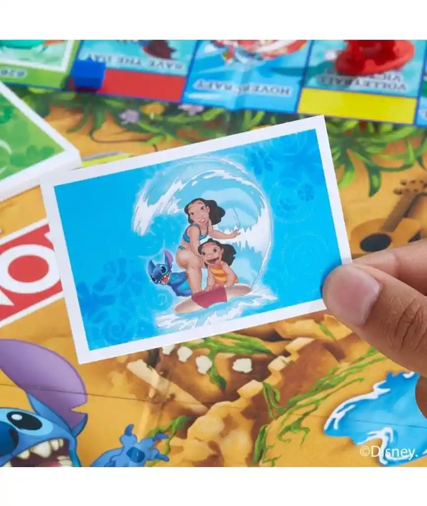 Juego De Mesa Monopoly Stitch Original / Hasbro