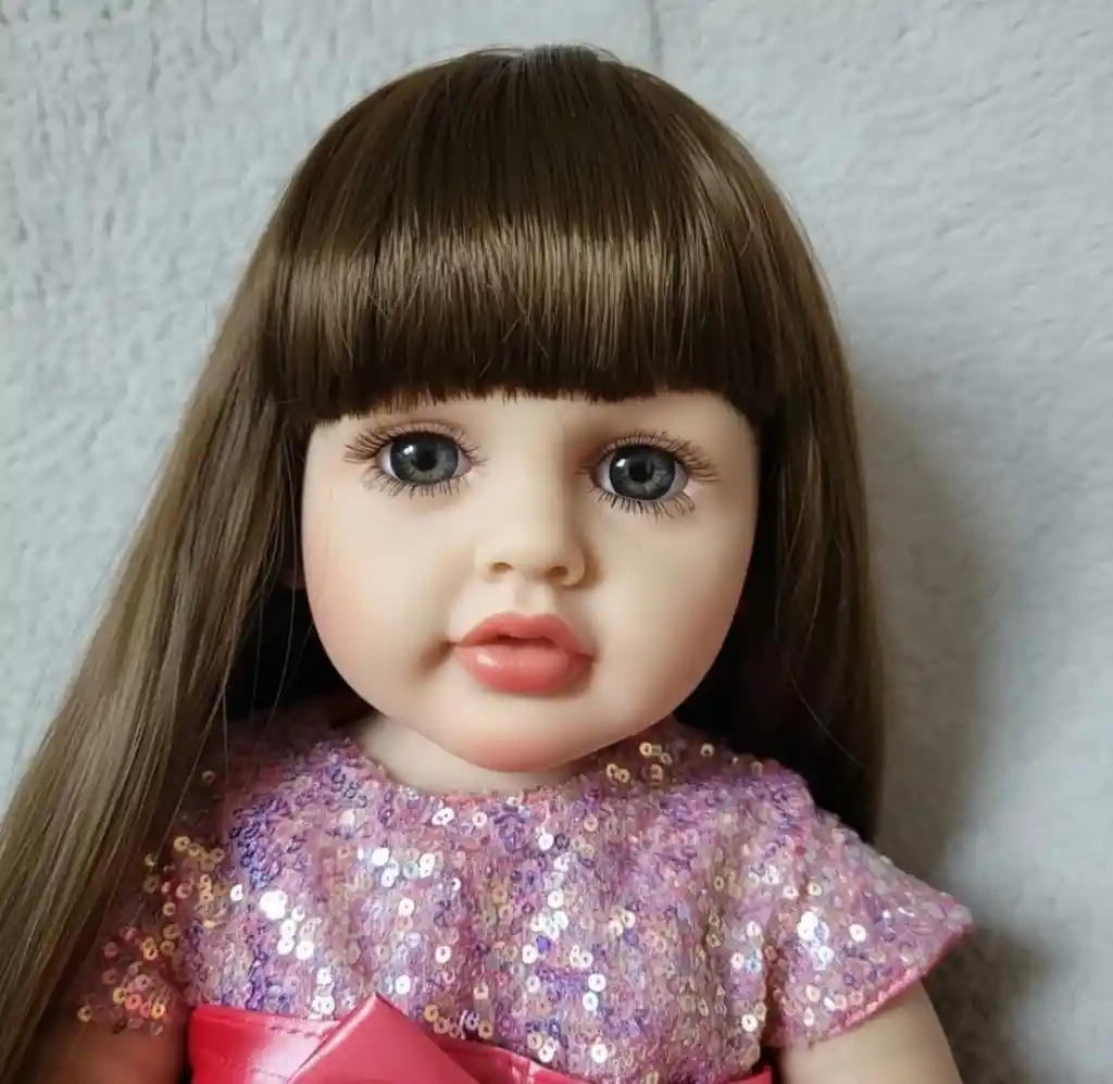 Muñeca Realista Con Sonido 55 Cm,interactua Juguete Niñas Muñeca Reborn