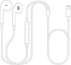 Earpods Tipo Apple Lightning Audifonos Generico