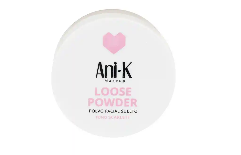 Polvo Suelto Tono Scarlett Bonita Maquillaje Anik Nueva Presentación