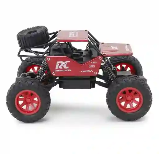 Carro Todo Terreno Rojo A Control Remoto Juguete Infantil