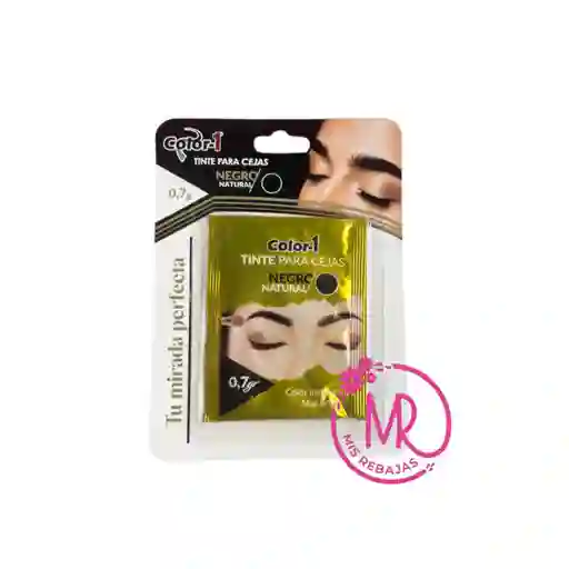 Tinte Para Cejas Color 1 En Tono Negro
