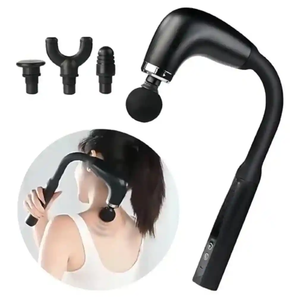 Pistola Masajeador Muscular Gun Extensor De Mano Recargable