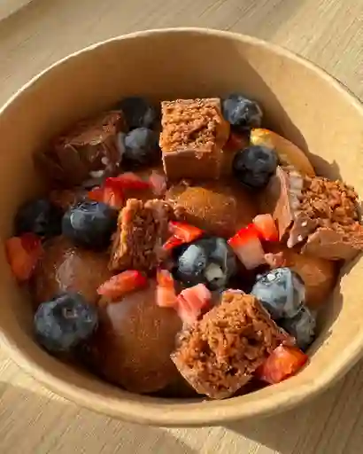 Blueberries Brownie Bowl
