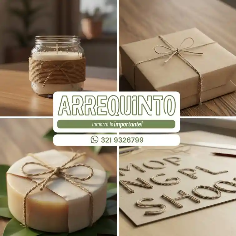 Yute Decorativo Natural 1mm X 400metros