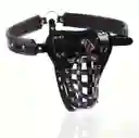 Jaula De Castidad Masculina Con Candado De Cuero Bondage Fetichista Gay Bdsm Juego De Rol Sex Shop Juguetes Para Adultos Sado Masoquismo Lenceria