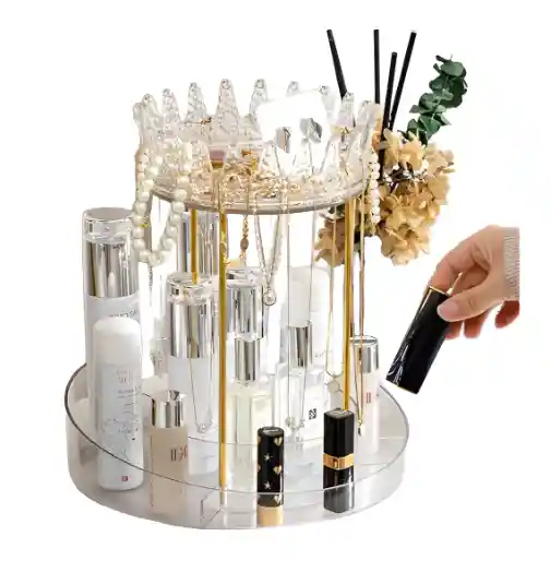 Organizador De Maquillaje Y Cosméticos 360