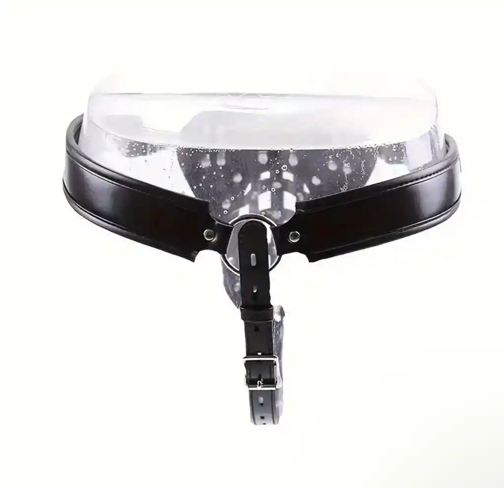 Jaula De Castidad Masculina Con Candado De Cuero Bondage Fetichista Gay Bdsm Juego De Rol Sex Shop Juguetes Para Adultos Sado Masoquismo Lenceria