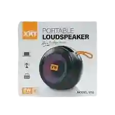 Parlante Altavoz Portátil Con Bluetooth Redondo V16