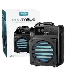 Mini Parlante Portatil Bluetooth Con Luz