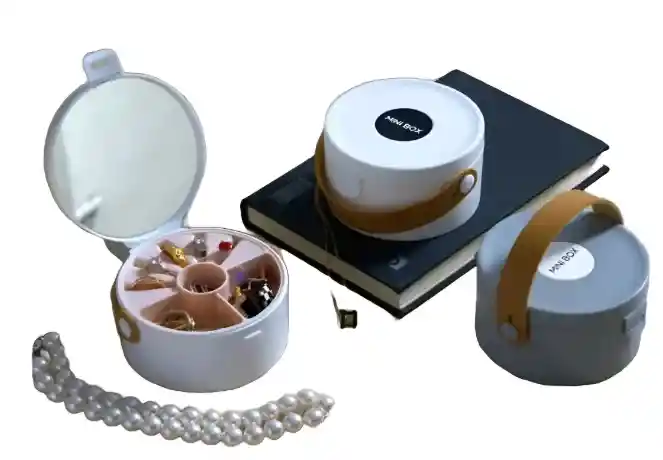 Mini Joyero Estuche Organizador De Joyería