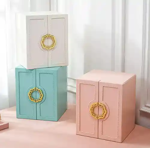 Joyero Cofre 5 Niveles Organizador De Mesa