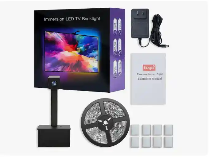 Cinta Led De Inmersión Inteligente Sincronizacion Tv Camara