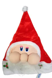 Gorro Navideño Con Carita De Santa Claus