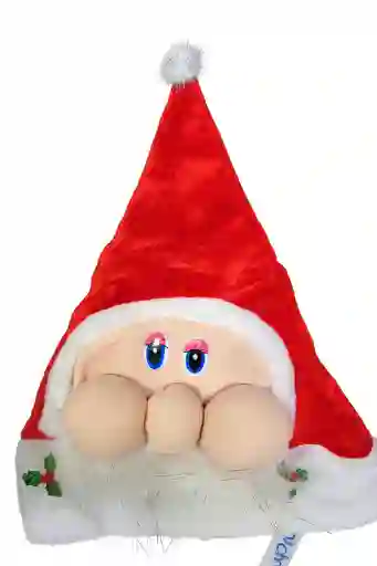 Gorro Navideño Con Carita De Santa Claus