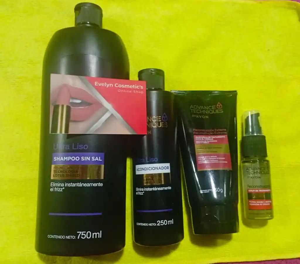 Kit Liso Sh+ac+ Trat + Rest