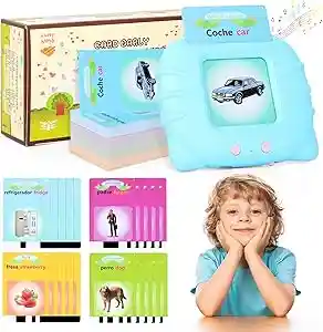 Lector Bilingüe Niños Fichas Aprendizaje Ingles Español 224 Palabras