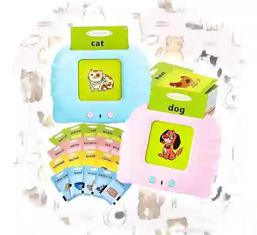 Lector Bilingüe Niños Fichas Aprendizaje Ingles Español 224 Palabras