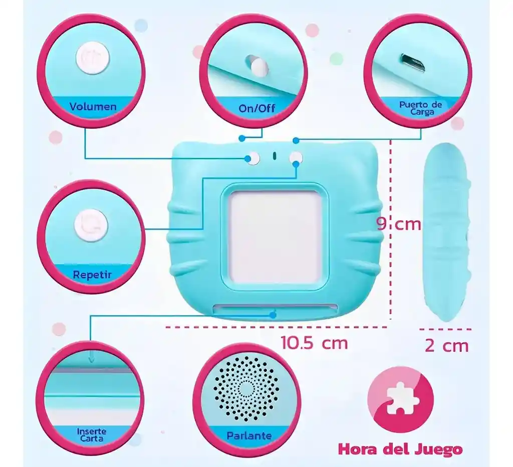 Lector Bilingüe Niños Fichas Aprendizaje Ingles Español 224 Palabras