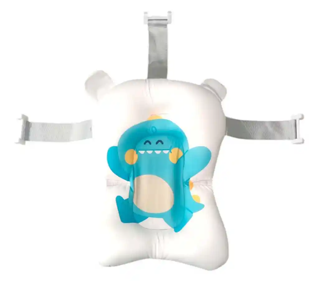Cojin Malla Acolchada Para Tina Bañera De Bebe Ergonómica