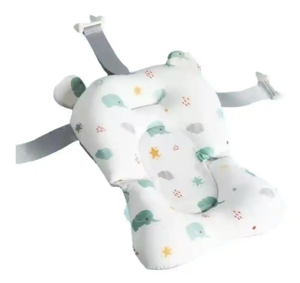 Cojin Malla Acolchada Para Tina Bañera De Bebe Ergonómica