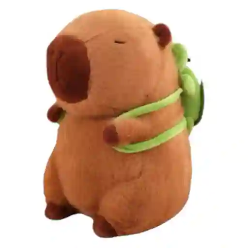 Peluche Capibara Con Mochila Grande 35cm Suave Tierno Muñeco