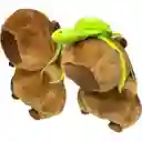 Peluche Capibara Con Mochila Grande 35cm Suave Tierno Muñeco