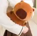 Peluche Capibara Con Mochila Grande 35cm Suave Tierno Muñeco