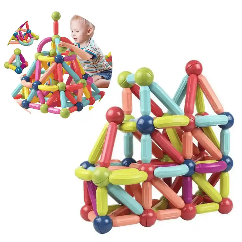 Palo Magnético, Bolas Y Varillas Magnéticas