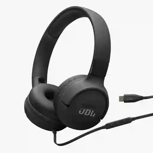Jbl Diadema Tune 520c Tipo C Negra