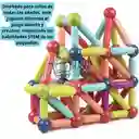 Magnetico Bolas Y Varillas De Colores Juego Aprendizaje