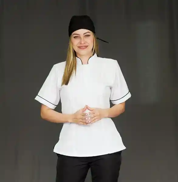 Camisa Antifluida Dama Blanca. Tallas: Xs, S, M, L, Xl