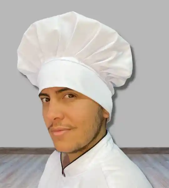 Gorro Champiñon Unisex Blanco