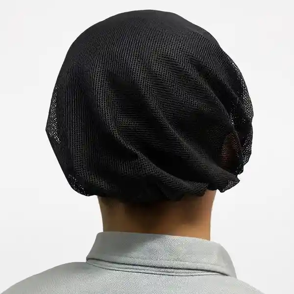 Cofia De Malla Unisex Negra